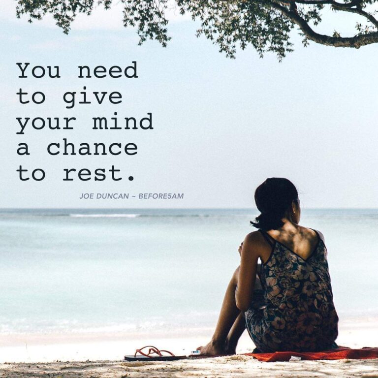 Sometimes the most productive thing you can do, is to do nothing by Joe Duncan, Before5am